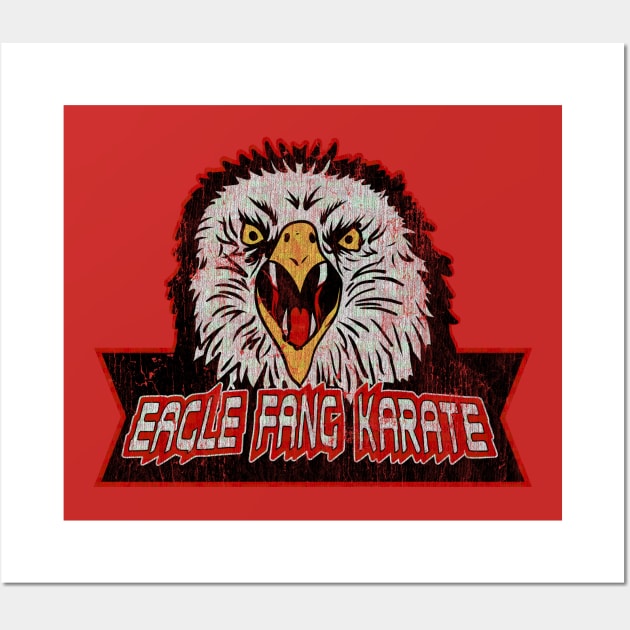 Vintage Eagle Fang Karate Wall Art by OniSide